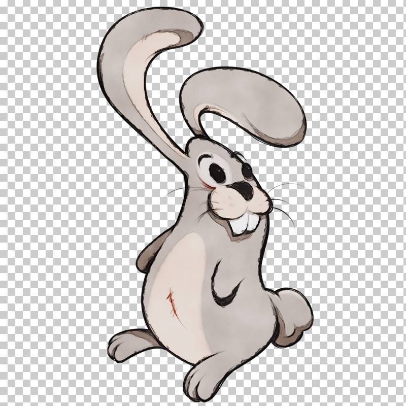 Cartoon Rabbit Rabbits And Hares Hare Snout PNG, Clipart, Animal Figure, Cartoon, Hare, Mouse, Paint Free PNG Download