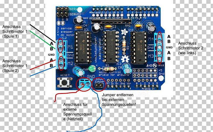 Arduino Motor Controller DC Motor Stepper Motor H Bridge PNG, Clipart, Adafruit Industries, Computer Hardware, Electronics, Engineering, Integrated Circuits Chips Free PNG Download