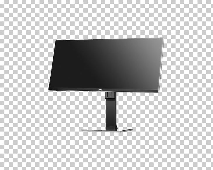 Computer Monitors AOC International Computer Monitor Accessory AOC Quad HD Black Vinyl 21:9 Aspect Ratio PNG, Clipart, 219 Aspect Ratio, 1440 P, Angle, Aoc, Aoc International Free PNG Download