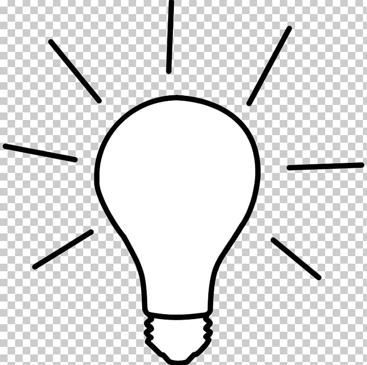 Incandescent Light Bulb Idea PNG, Clipart, Angle, Black, Black And White, Circle, Computer Icons Free PNG Download