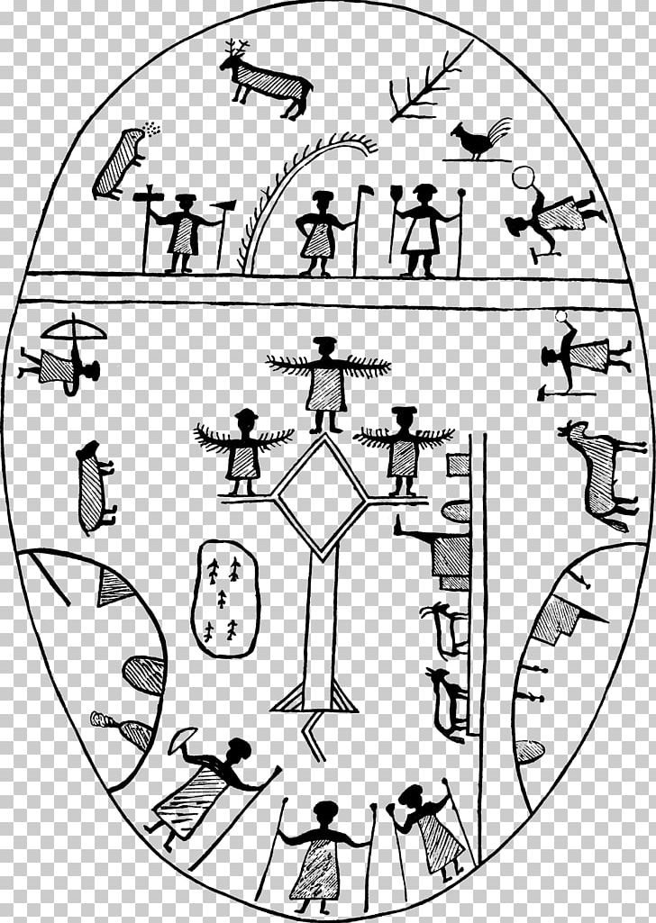 Sami Drum Sami People Sami Languages Northern Sami PNG, Clipart, Angle, Area, Art, Black And White, Circle Free PNG Download