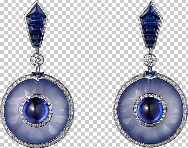 Sapphire Earring Cartier Jewellery Gemstone PNG, Clipart, Body Jewelry, Cabochon, Carat, Cartier, Charms Pendants Free PNG Download