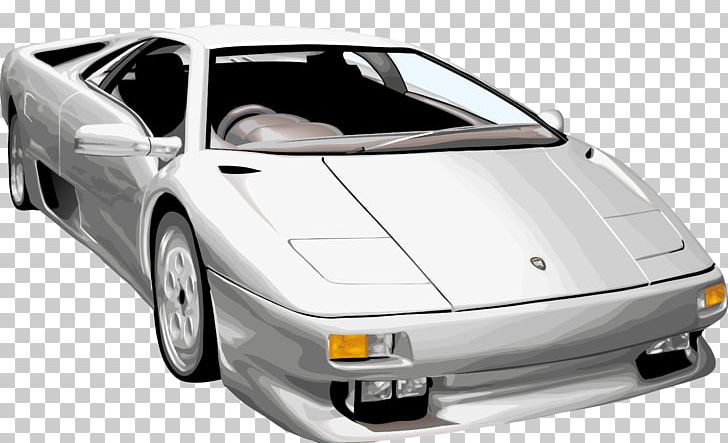Sports Car Luxury Vehicle Lamborghini Diablo PNG, Clipart, Automotive Design, Automotive Exterior, Car, Cars, Hood Free PNG Download