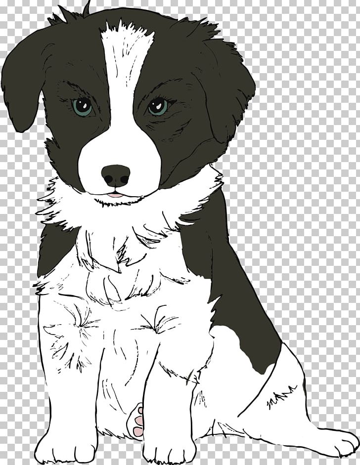 Dog Breed Border Collie Puppy Companion Dog Rough Collie PNG, Clipart, Black And White, Border Collie, Breed, Carnivoran, Character Free PNG Download