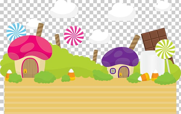 Landscape Euclidean Illustration PNG, Clipart, Candy, Cartoon, Childrens Paradise, Food, Grass Free PNG Download