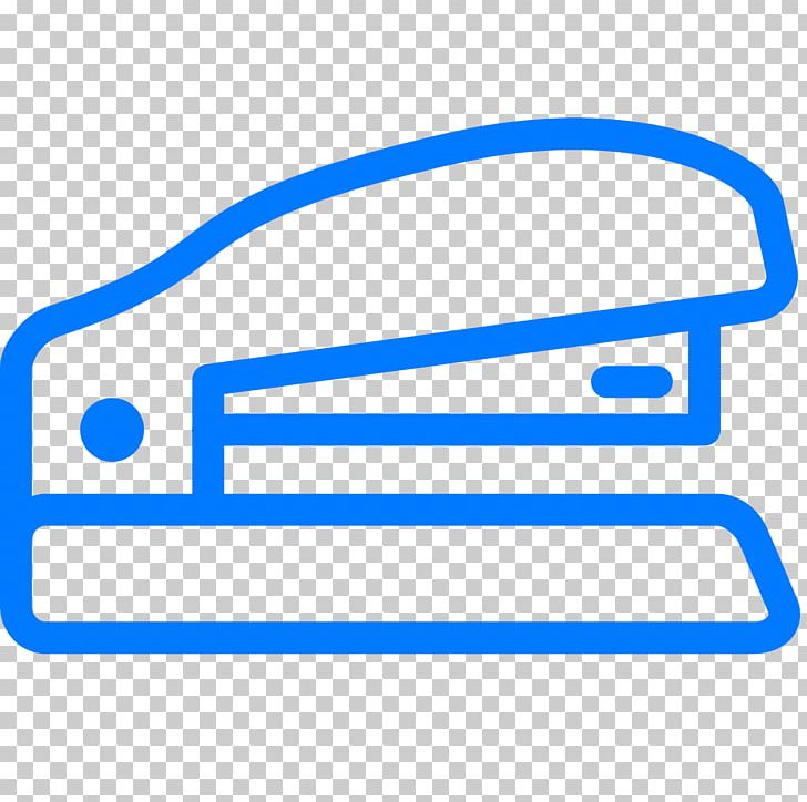 Stapler Computer Icons Paper Office Supplies PNG, Clipart, Angle, Area, Computer Icons, Electric Blue, Ios 10 Free PNG Download