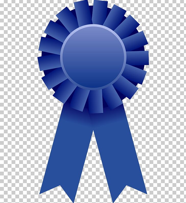 Blue Ribbon Medal Rosette PNG, Clipart, Award, Blue, Blue Ribbon, Circle, Electric Blue Free PNG Download