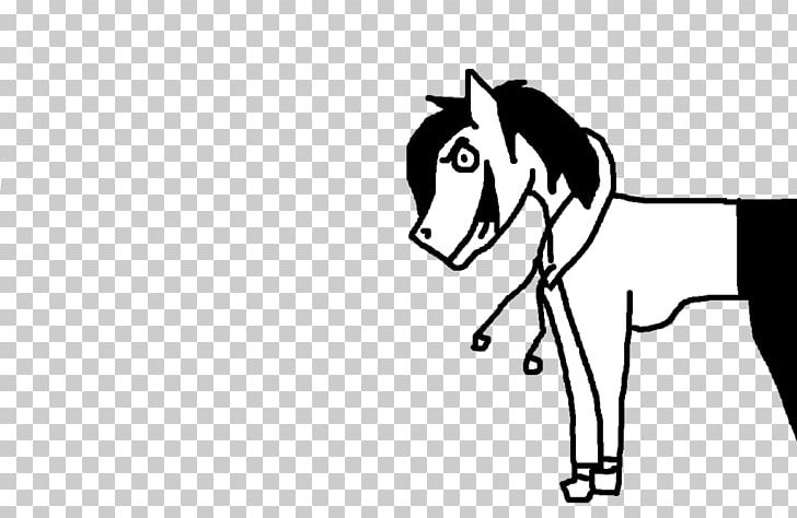Mane Wolf Pony Jeff The Killer Mustang PNG, Clipart, Animals, Art, Black, Black And White, Bridle Free PNG Download