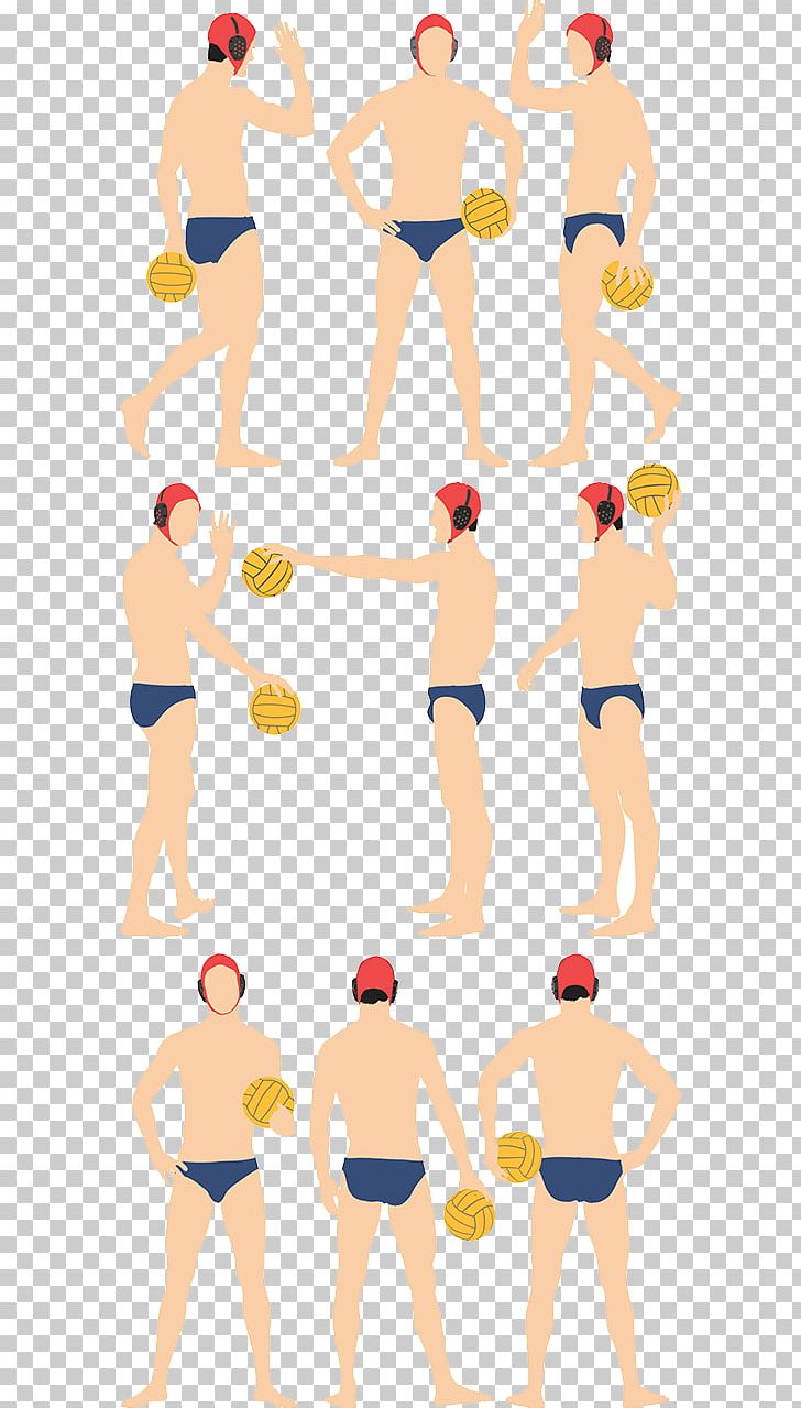 Swim Briefs Water Polo Illustration PNG, Clipart, Area, Arm, Boy, Cartoon, Girl Free PNG Download