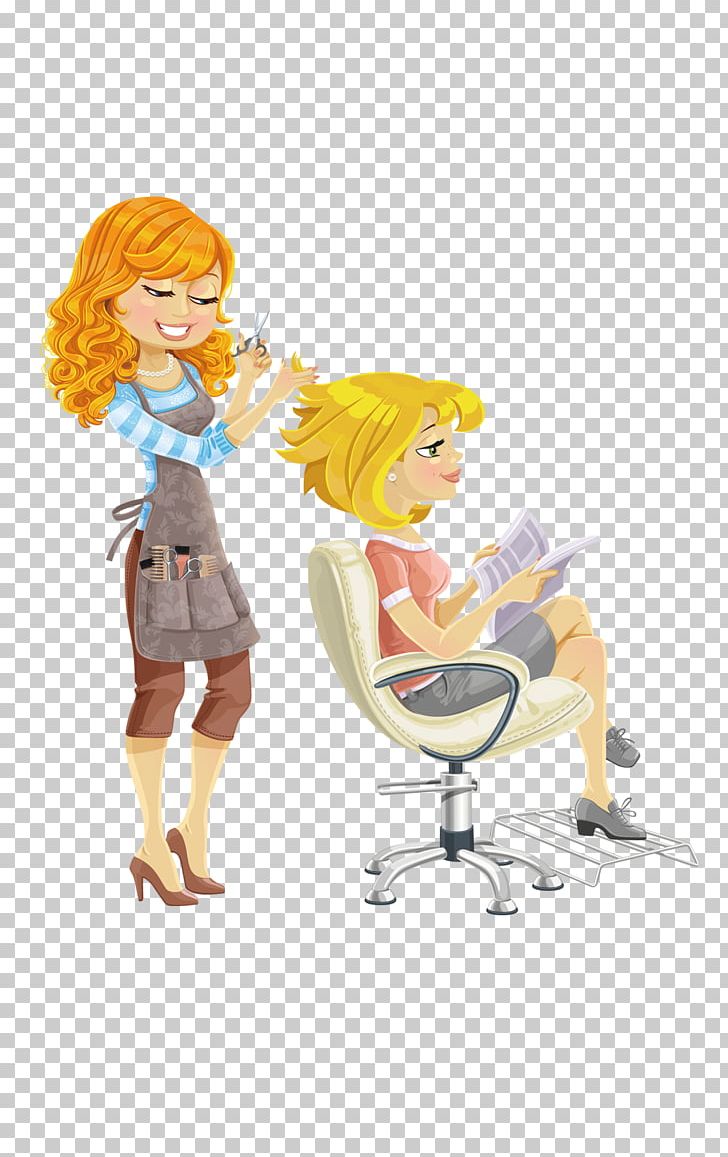Hairdresser Hair Clipper Comb Hairstyle Drawing Png Clipart
