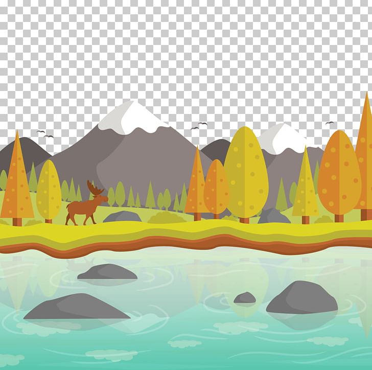 Natural Landscape Autumn Euclidean PNG, Clipart, Art, Autumn Leaf, Autumn Leaves, Autumn Tree, Autumn Vector Free PNG Download