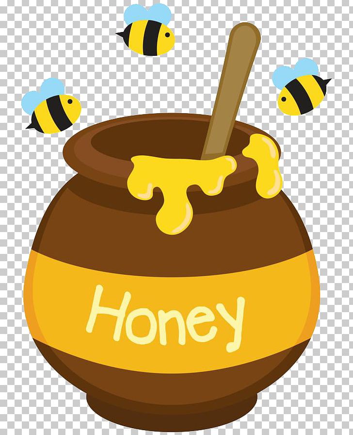 Winnie-the-Pooh Honeypot Jar PNG, Clipart, Bee, Beehive, Cartoon, Clip Art, Food Free PNG Download
