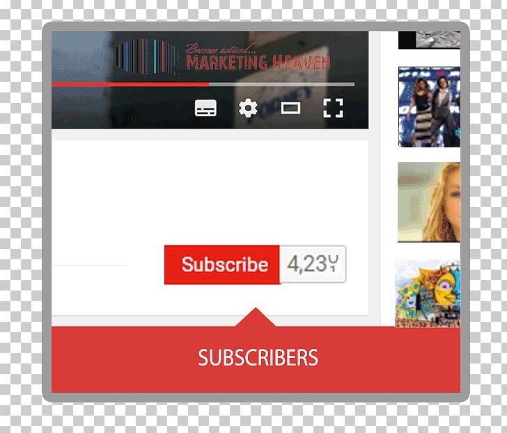 YouTube Marketing Heaven Video Social Media PNG, Clipart, Advertising, Display Advertising, Display Device, Electronic Device, Electronics Free PNG Download