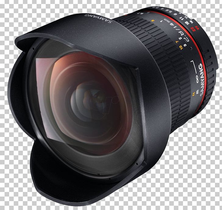 Canon EF Lens Mount Camera Lens Samyang Optics Ultra Wide Angle Lens Wide-angle Lens PNG, Clipart, Angle Of View, Aspheric Lens, Camera, Camera Lens, Canon Free PNG Download