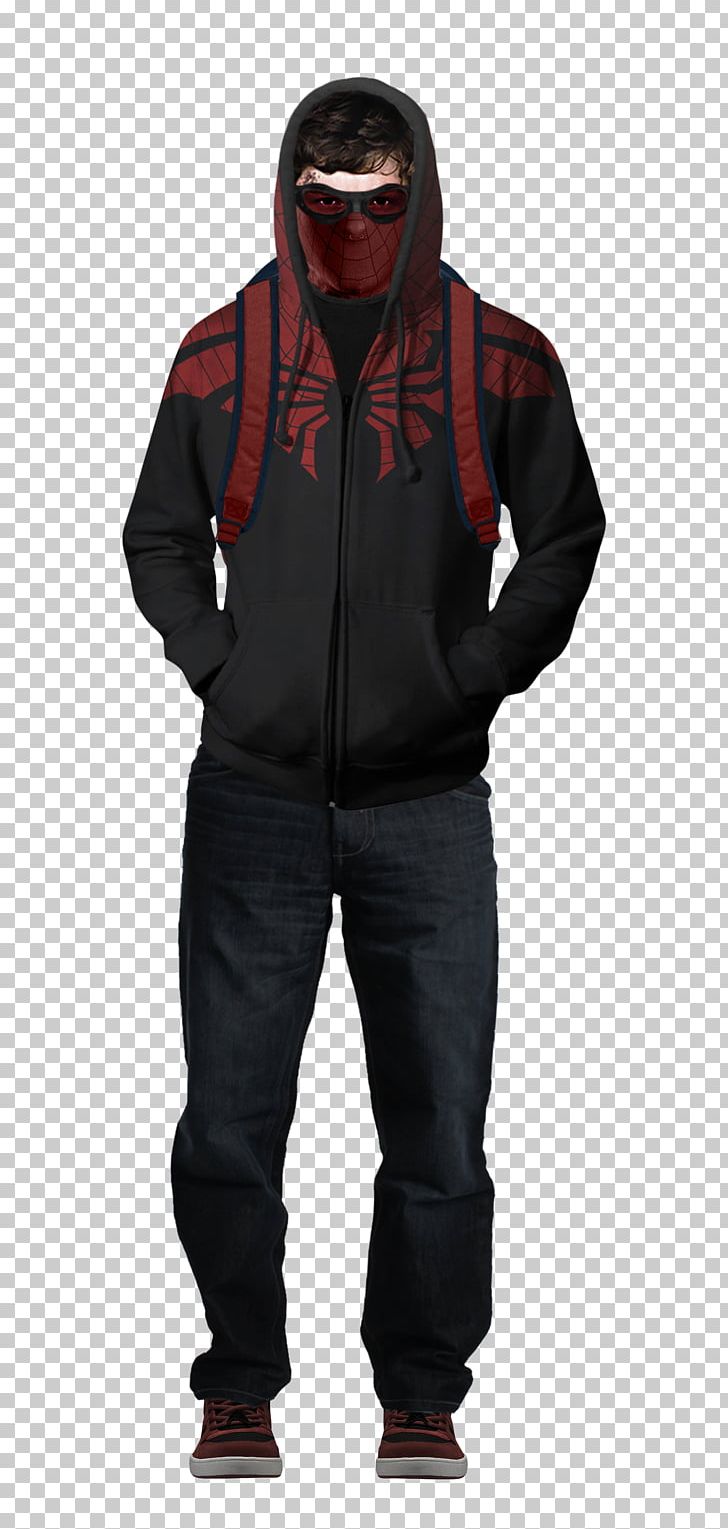 Hoodie Spider-Man Suit Costume Jacket PNG, Clipart, Black, Clothing, Concept Art, Costume, Heroes Free PNG Download