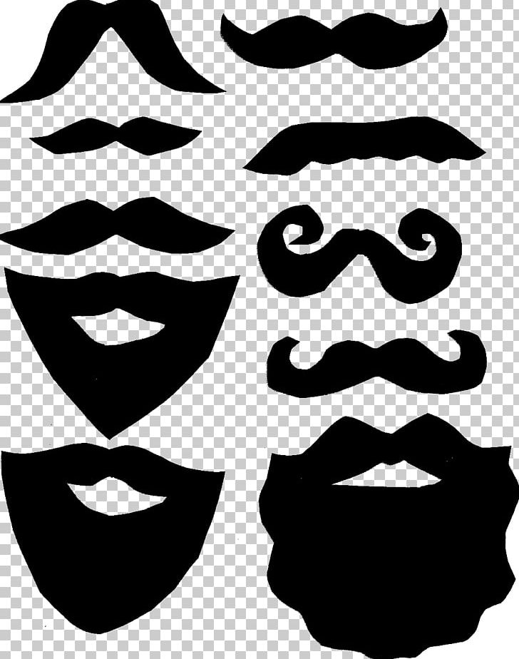 Moustache Lip Beard Template PNG, Clipart, Beard, Beard And Moustache, Black And White, Clip Art, Color Free PNG Download