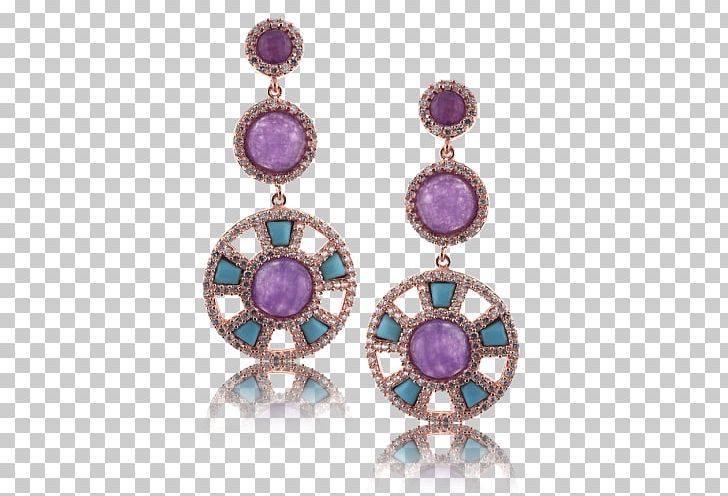 Earring Amethyst Jewellery Diamond PNG, Clipart, Amethyst, Body Jewellery, Body Jewelry, Chain, Costume Jewelry Free PNG Download