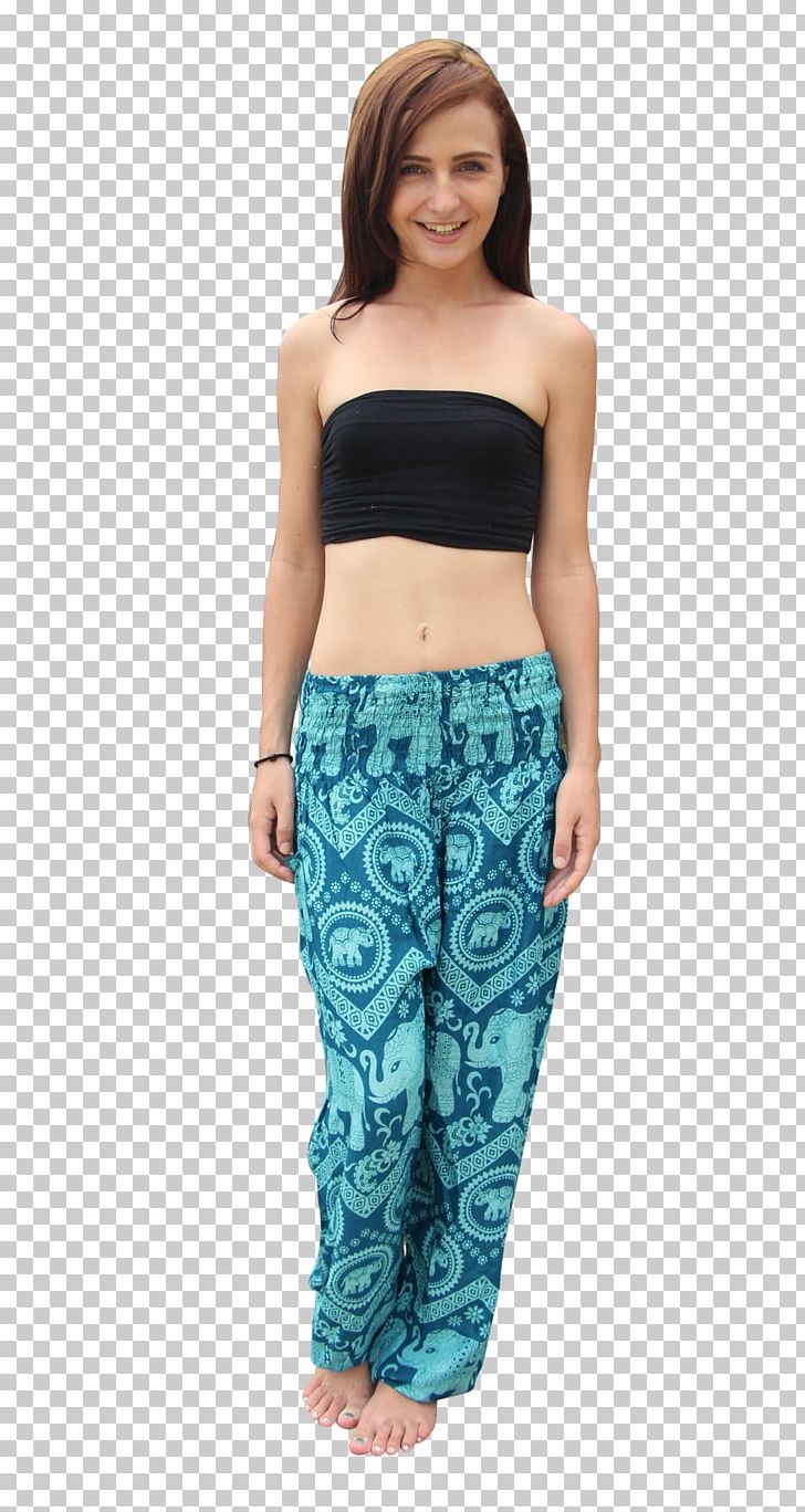Leggings Harem Pants Clothing Yoga Pants PNG, Clipart, Aqua, Blue, Bohemianism, Clothing, Elephant Free PNG Download