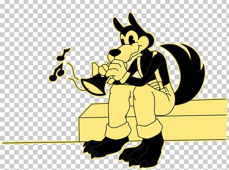 Bendy And The Ink Machine Dog Drawing Carnivora PNG, Clipart, Arm, Art, Artwork, Bendy And The Ink Machine, Carnivoran Free PNG Download