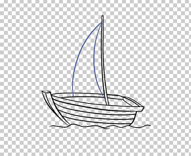 Drawing Sailboat Sailing Ship PNG, Clipart, Art, Bass Boat, Black And White, Boat, Caravel Free PNG Download