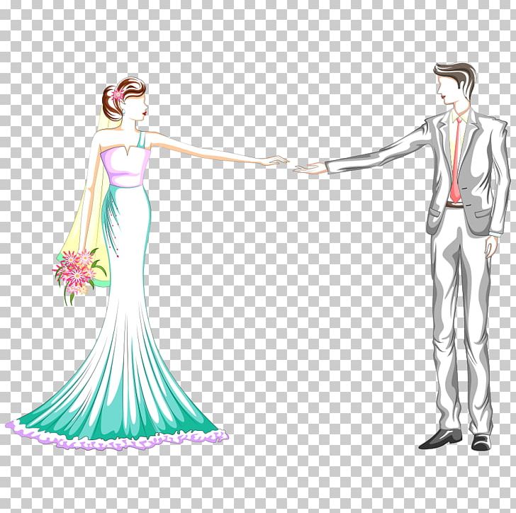 Bridegroom Cartoon Illustration PNG, Clipart, Bride, Cartoon Characters, Character, Characters, Clothing Free PNG Download