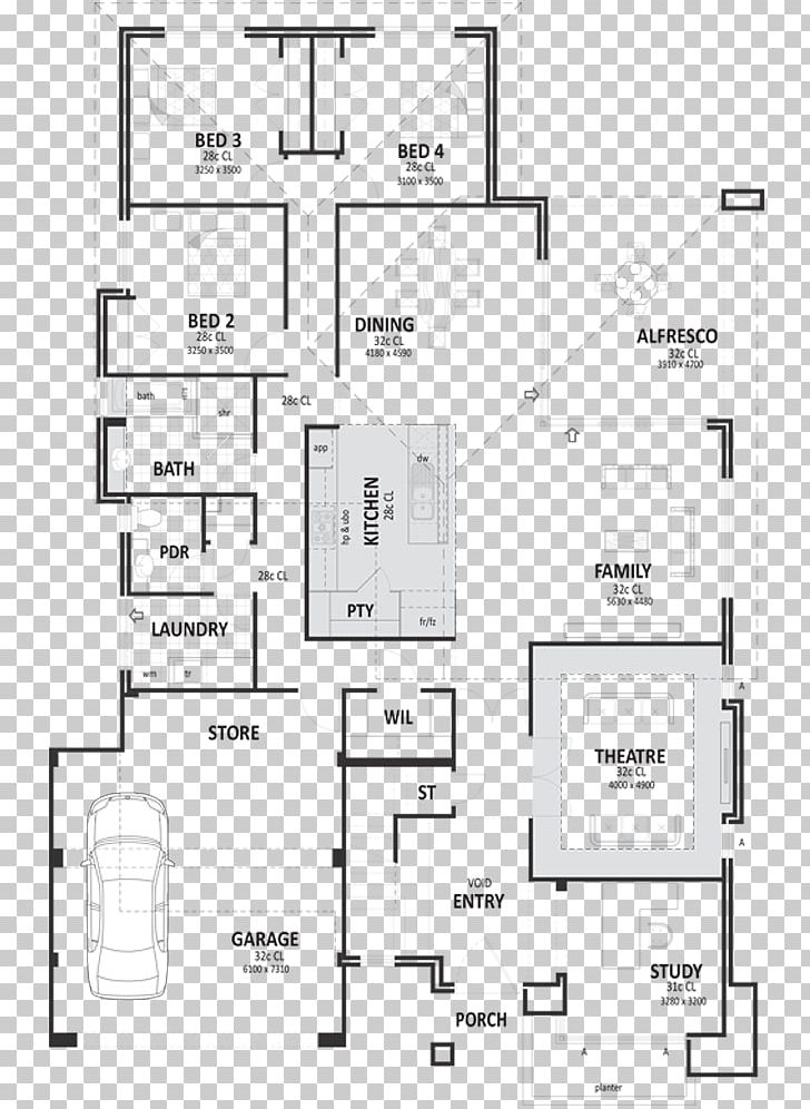 Paper Floor Plan Technical Drawing PNG, Clipart, Angle, Area, Art, Black And White, Diagram Free PNG Download