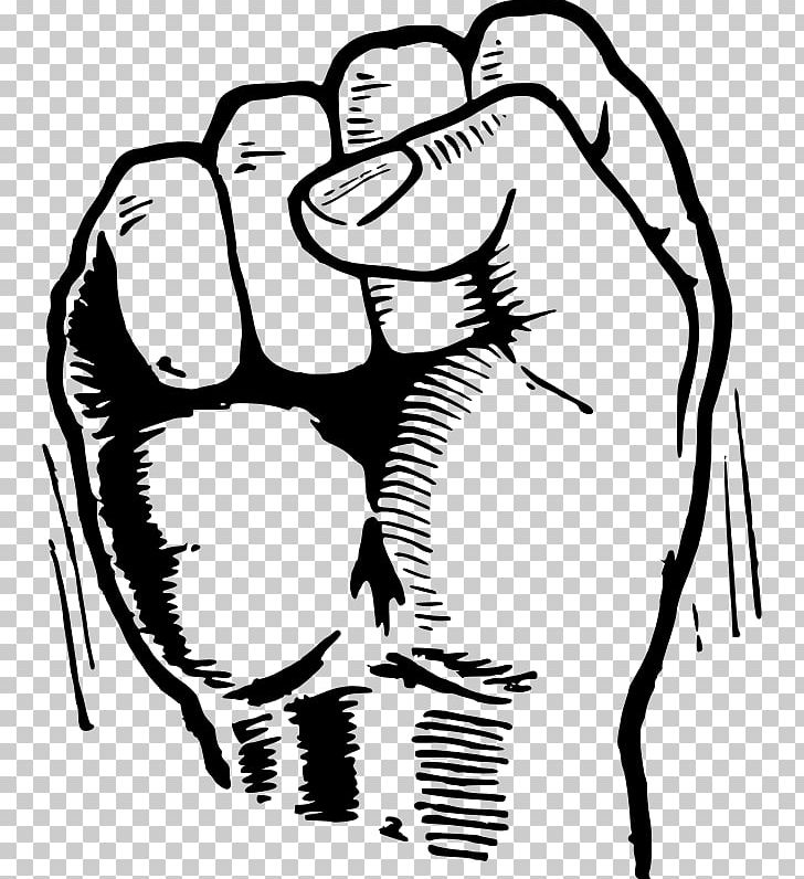Raised Fist Drawing PNG, Clipart, Arm, Art, Artwork, Black, Black And White Free PNG Download