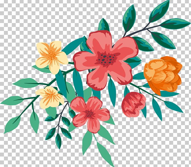 Floral Design Flower Watercolor Painting PNG, Clipart, Branch, Cartoon, Cartoon Hand Painted, Coreldraw, Cut Flowers Free PNG Download