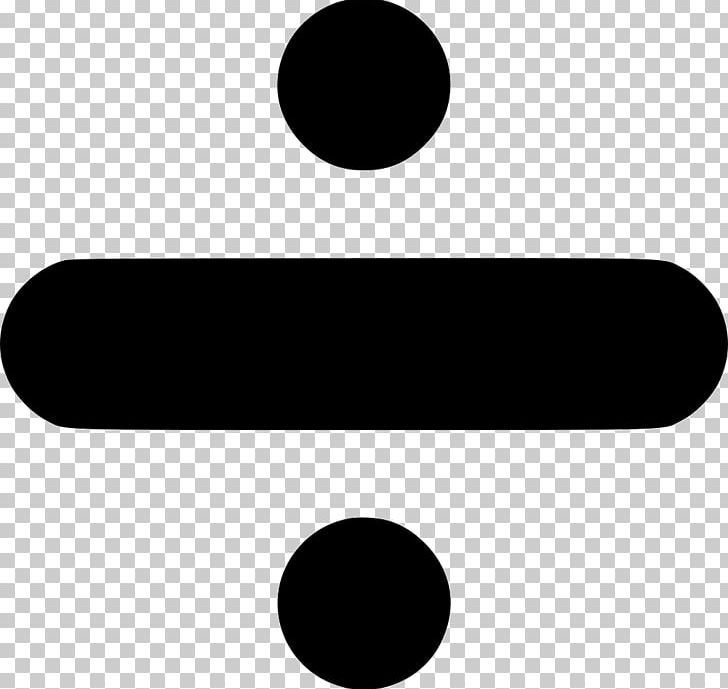 Obelus Division Mathematics Symbol Computer Icons PNG, Clipart, Black, Black And White, Calculation, Circle, Computer Icons Free PNG Download