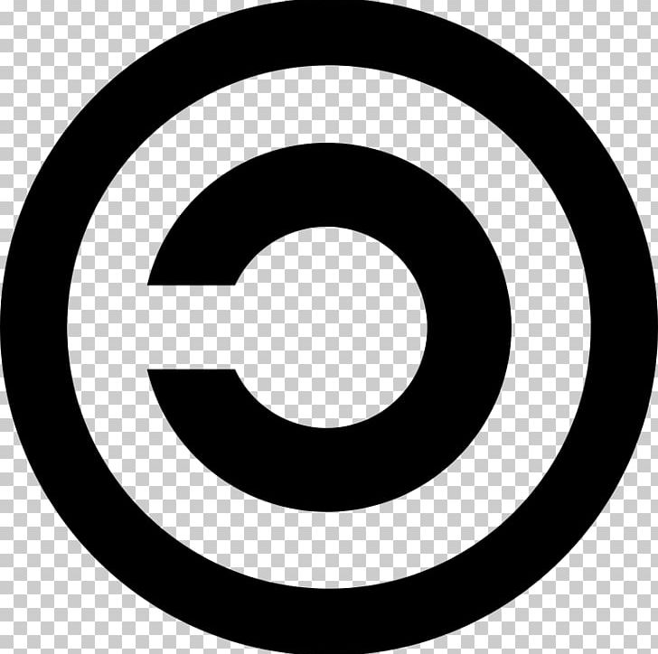 Copyleft Copyright Symbol License PNG, Clipart, Area, Attribution, Black And White, Brand, Circle Free PNG Download