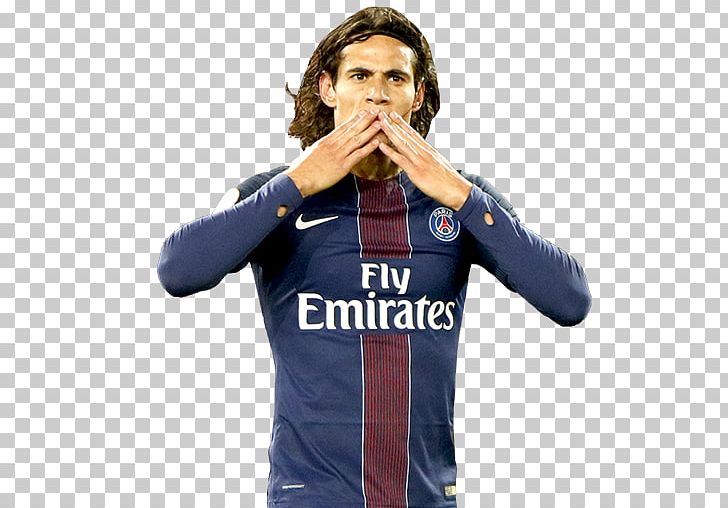 T-shirt Paris Saint-Germain F.C. Shoulder Sleeve Jacket PNG, Clipart, Blue, Cavani, Clothing, Edinson Cavani, Electric Blue Free PNG Download