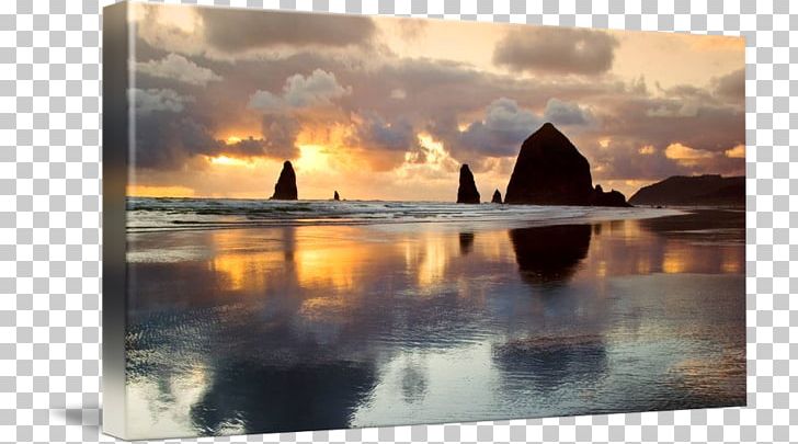 Painting Gallery Wrap Cannon Beach Canvas Desktop PNG, Clipart, Art, Beach Sunset, Calm, Cannon Beach, Canvas Free PNG Download