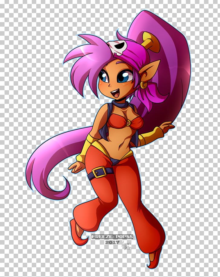 Shantae And The Pirate's Curse Shantae: Half-Genie Hero Illustration Drawing Fan Art PNG, Clipart,  Free PNG Download