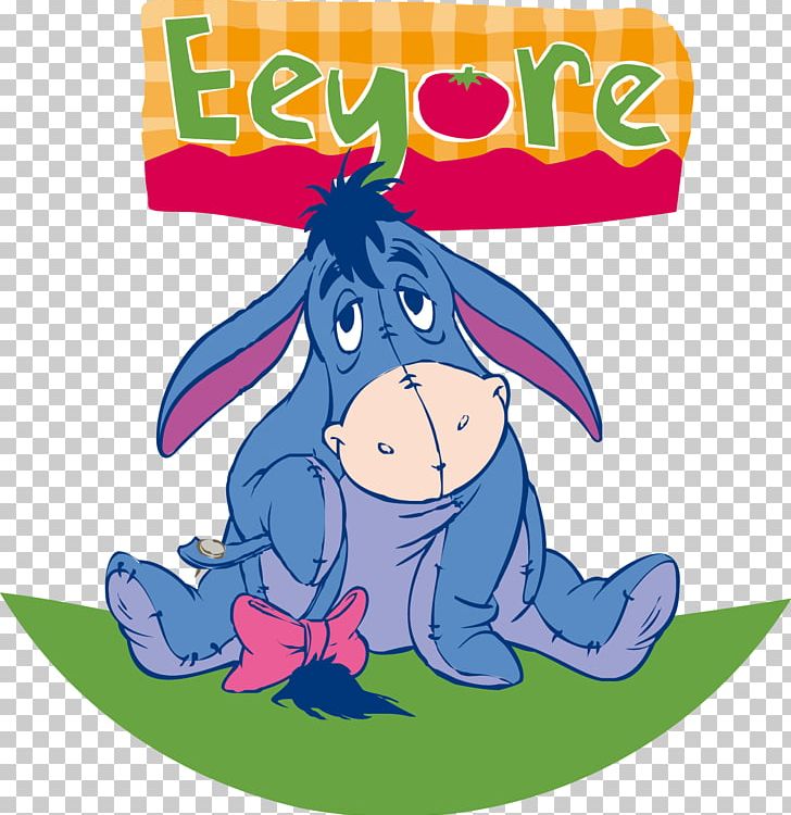Eeyore Donkey Illustration PNG, Clipart, Animals, Animation, Artwork, Cartoon, Child Free PNG Download