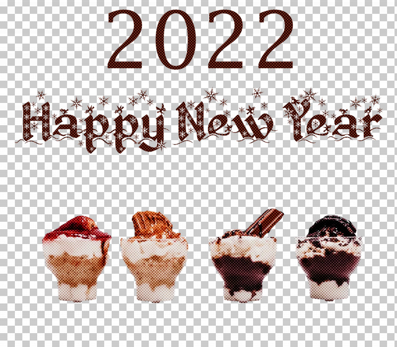 2022 Happy New Year 2022 New Year 2022 PNG, Clipart, Dairy, Dairy Product, Dessert, Frozen Dessert, Ice Free PNG Download