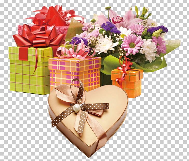 Gift Flower Bouquet Valentines Day Birthday PNG, Clipart, Artificial Flower, Box, Christmas Gifts, Chrysanthemum, Collection Free PNG Download