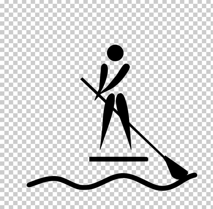 Pictogram Standup Paddleboarding Information PNG, Clipart, Angle, Area, Artwork, Black, Black And White Free PNG Download