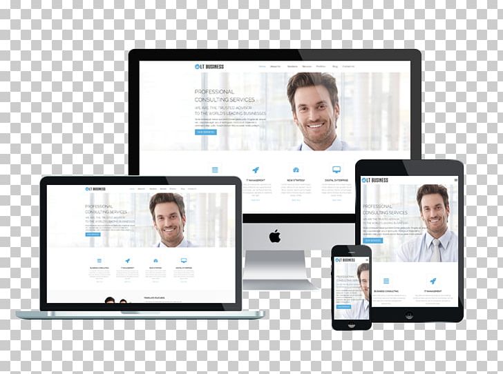 Responsive Web Design Web Template System Joomla PNG, Clipart, Bootstrap, Brand, Business, Collaboration, Computer Free PNG Download