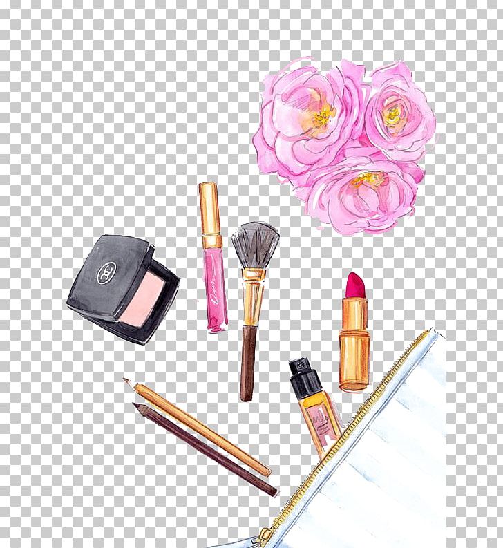Cosmetics Drawing Foundation Makeup Brush Lipstick PNG, Clipart, Architectural Drawing, Beauty, Brush, Cartoon, Cosmetic Free PNG Download