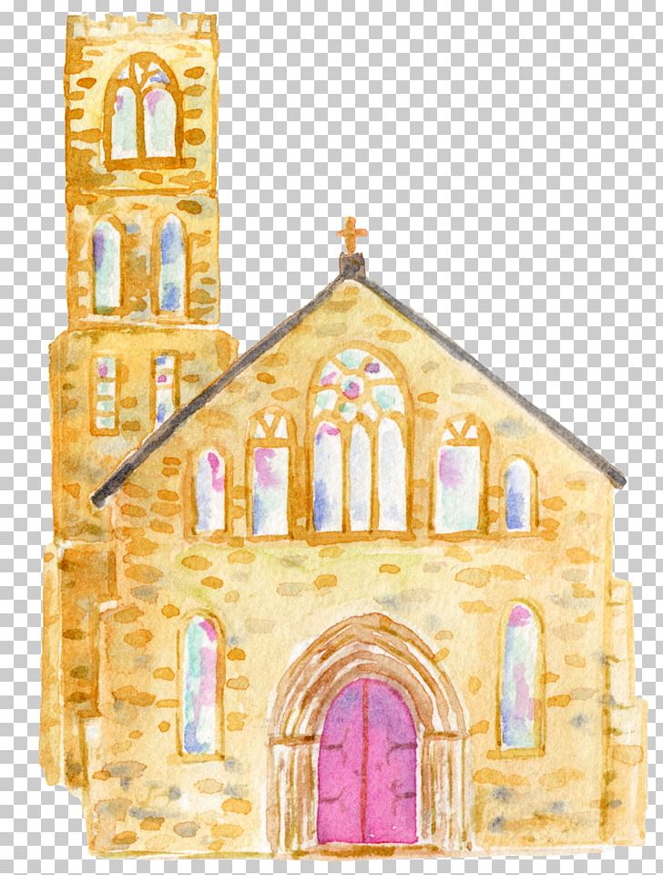 Painting PNG, Clipart, Beautiful, Building, Cartoon, Cathedral, Chapel Free PNG Download