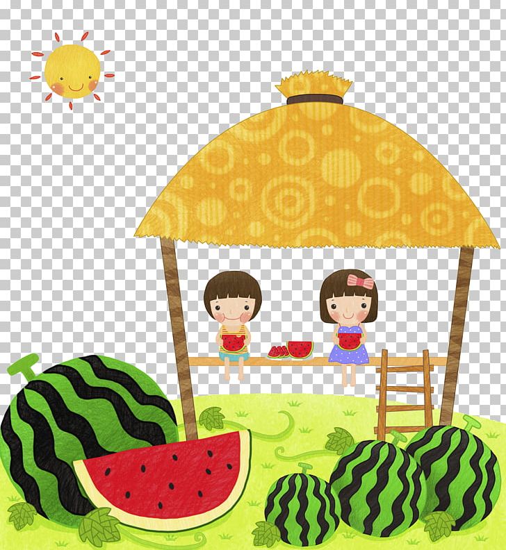 Watermelon Illustration PNG, Clipart, Babies, Baby, Baby Animals, Baby Announcement Card, Baby Background Free PNG Download