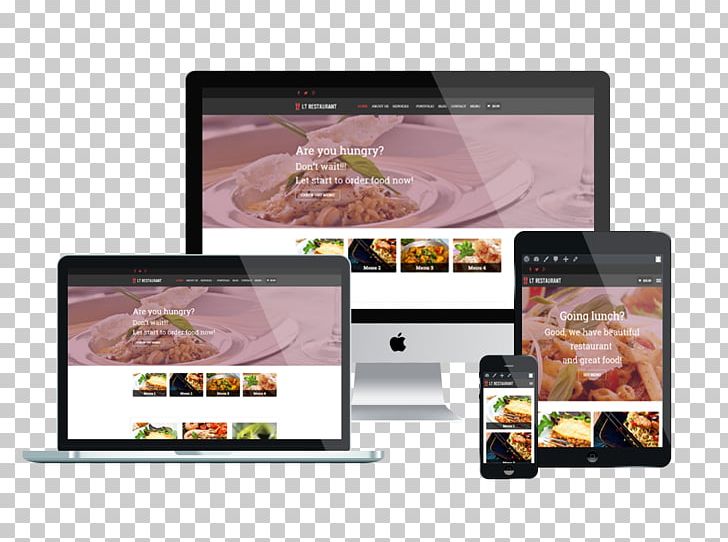 Responsive Web Design Web Template System Restaurant PNG, Clipart, Fast Food Restaurant, Gadget, Internet, Layout, Mobile Web Free PNG Download