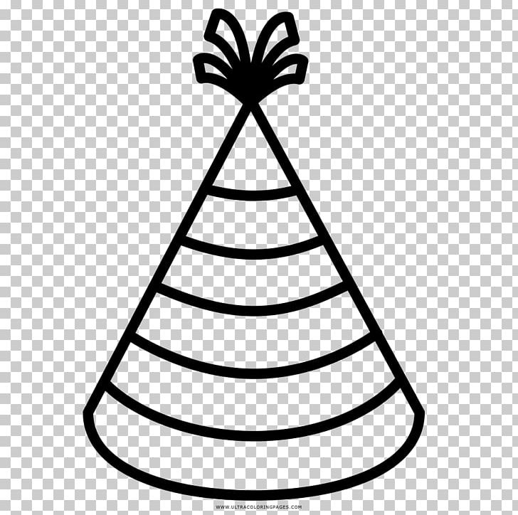 Drawing Party Hat PNG, Clipart, Black And White, Christmas Decoration, Christmas Tree, Clothing, Computer Icons Free PNG Download