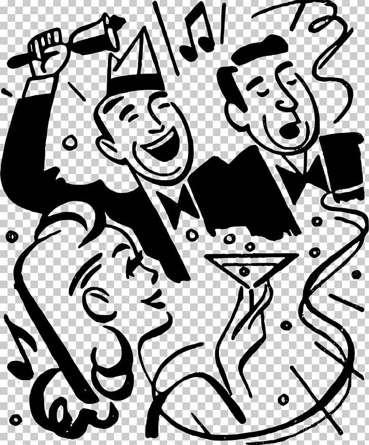 Party PNG, Clipart, Art, Artwork, Black, Black And White, Cocktail Party Free PNG Download