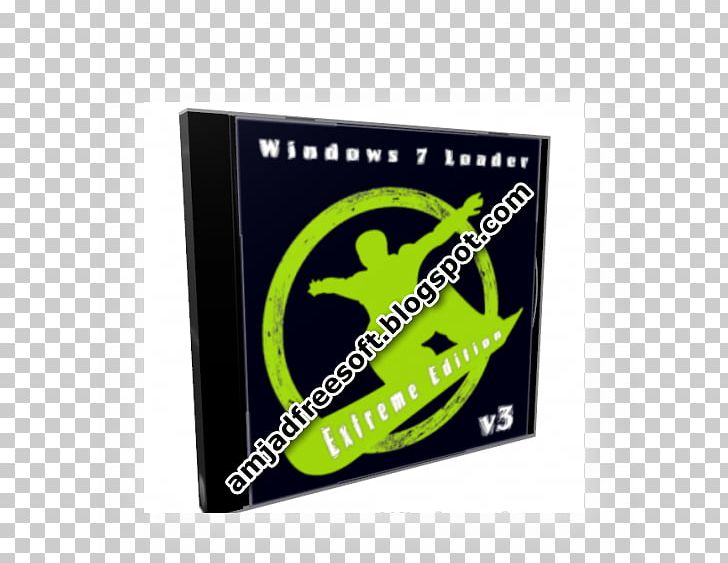 Microsoft Windows Activation Technologies Windows 7 Loader PNG, Clipart, Brand, Computer Hardware, Green, Hardware, Label Free PNG Download