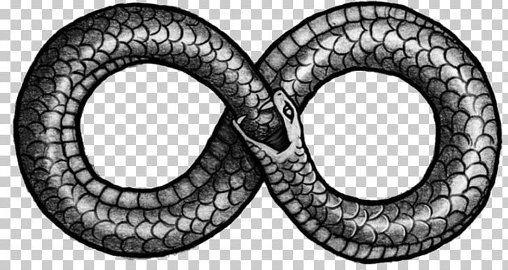 Snake The Cosmic Serpent Ouroboros Tail Eating PNG, Clipart, Black And White, Circle, Eternity, Human Skull Symbolism, Idea Free PNG Download