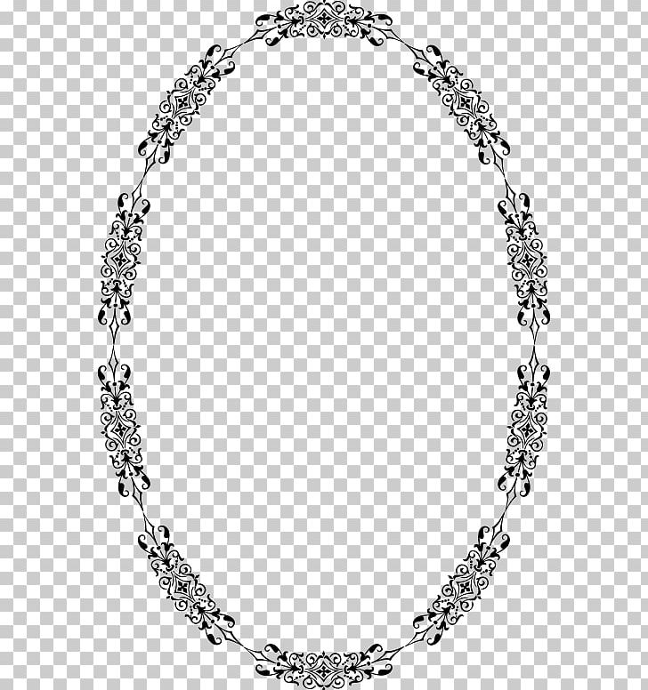 Decorative Arts Frames PNG, Clipart, Art, Black And White, Body Jewelry, Chain, Circle Free PNG Download