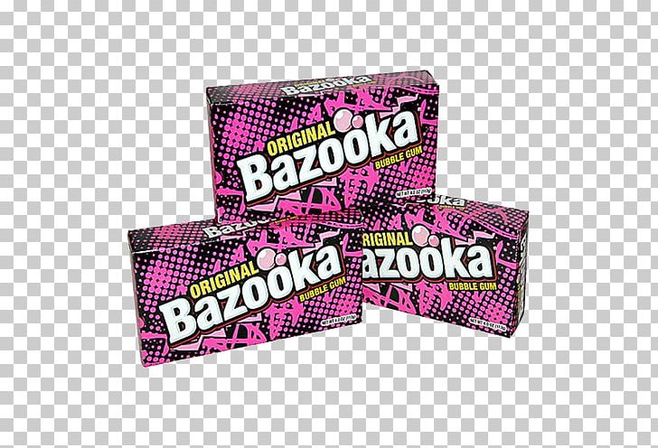 Chewing Gum Bazooka Bubble Gum PNG, Clipart, Bazooka, Bazooka Bubble Gum, Brand, Bubble, Bubble Gum Free PNG Download