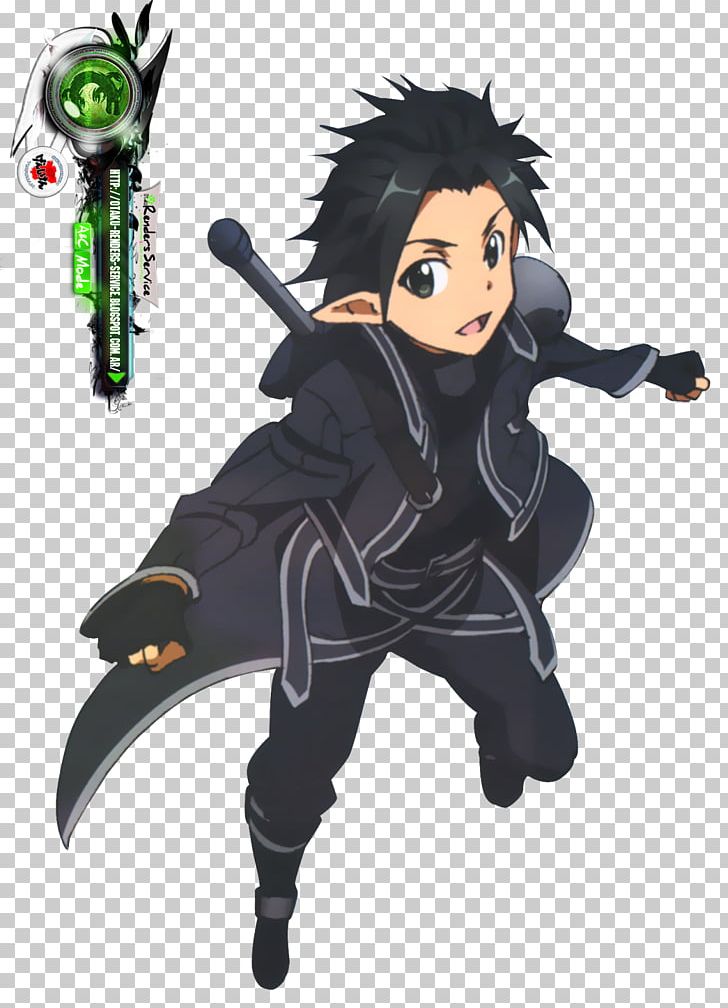 Kirito Asuna Sinon Sword Art Online: Hollow Realization PNG, Clipart, Action Figure, Anime, Asuna, Black Hair, Cartoon Free PNG Download