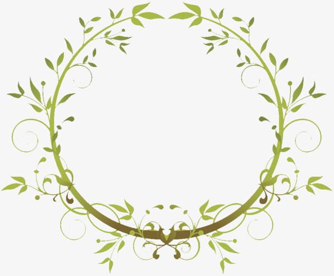 Green Leaves And Branches Intertwined PNG, Clipart, Around, Branches, Branches Clipart, Branches Clipart, Circle Free PNG Download
